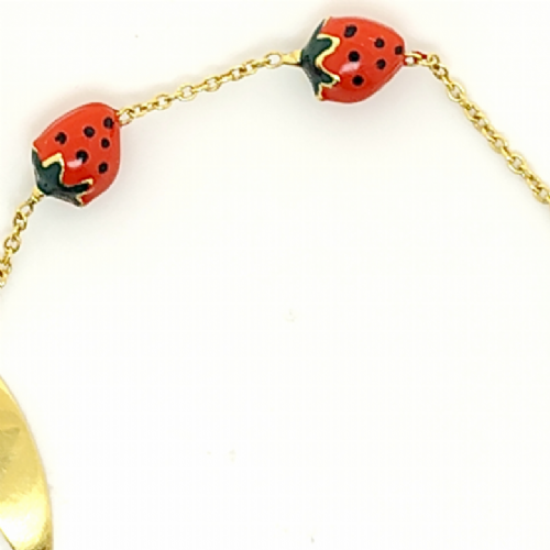  Braccialetto in oro e smalto bambina presso Castignoli - Orologeria e gioielleria a Monza