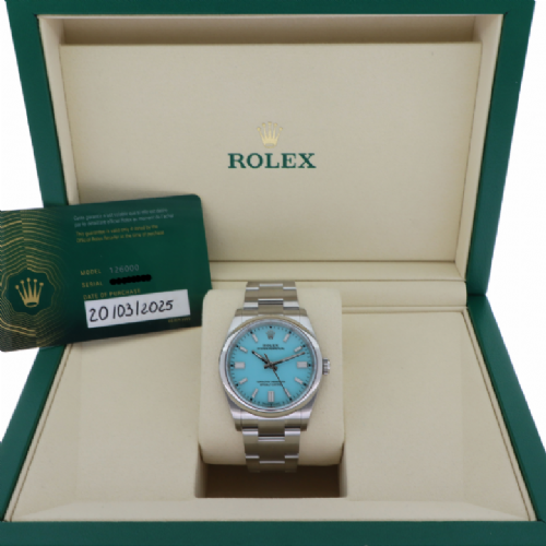 Rolex Oyster Perpetual 36 presso Castignoli - Orologeria e gioielleria a Monza