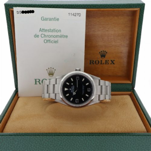 Rolex Explorer presso Castignoli - Orologeria e gioielleria a Monza