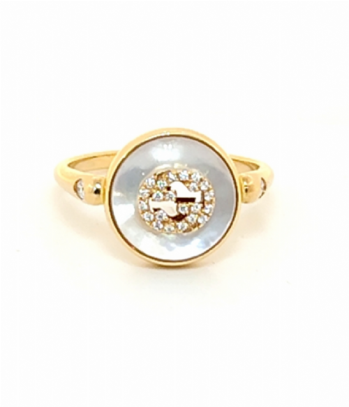  Anello in oro e madreperla Gucci presso Castignoli - Orologeria e gioielleria a Monza