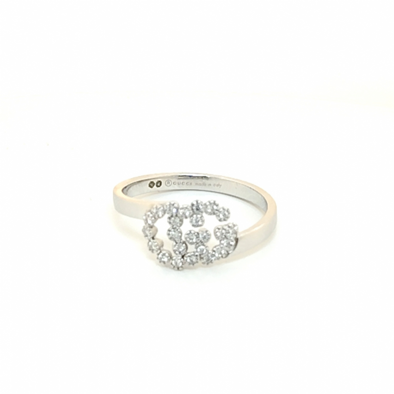  Anello in oro e diamanti Gucci presso Castignoli - Orologeria e gioielleria a Monza