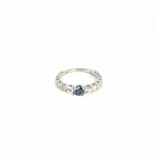  Anello in oro degradè con diamante azzurro Namuri presso Castignoli - Orologeria e gioielleria a Monza