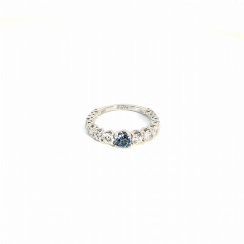  Anello in oro degradè con diamante azzurro Namuri presso Castignoli - Orologeria e gioielleria a Monza