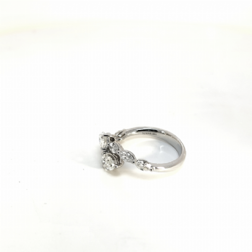 Anello in oro con diamanti a goccia Namuri presso Castignoli - Orologeria e gioielleria a Monza