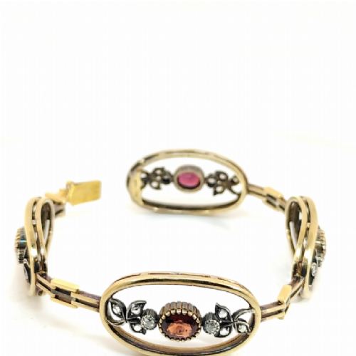  Bracciale in oro rubini e diamanti presso Castignoli - Orologeria e gioielleria a Monza