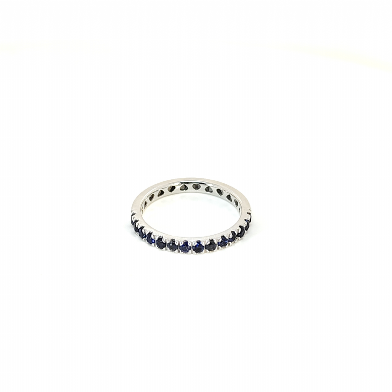  Anello in oro con zaffiri Namuri presso Castignoli - Orologeria e gioielleria a Monza