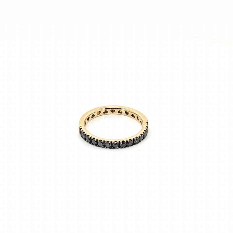  Anello in oro rosa e diamanti neri Namuri presso Castignoli - Orologeria e gioielleria a Monza