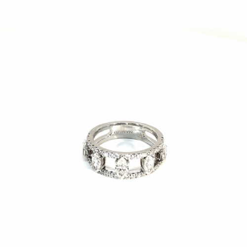  Anello in oro fascia con diamanti Namuri presso Castignoli - Orologeria e gioielleria a Monza
