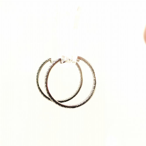 Orecchini in oro a cerchio con diamanti Namuri 3 presso Castignoli - Orologeria e gioielleria a Monza