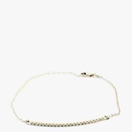  Bracciale tennis in oro semirigido con diamanti Namuri 2 presso Castignoli - Orologeria e gioielleria a Monza