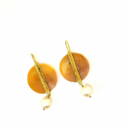  Orecchini in oro con perla e cameo presso Castignoli - Orologeria e gioielleria a Monza