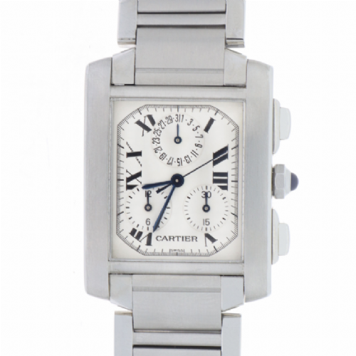 Cartier Tank Française Chronoflex - usato certificato  presso Castignoli - Orologeria e gioielleria a Monza