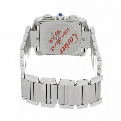 Cartier Tank Française Chronoflex presso Castignoli - Orologeria e gioielleria a Monza