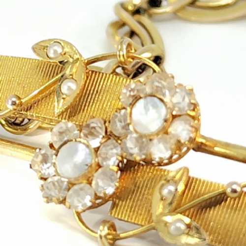  Bracciale in oro con smeraldi e diamanti presso Castignoli - Orologeria e gioielleria a Monza