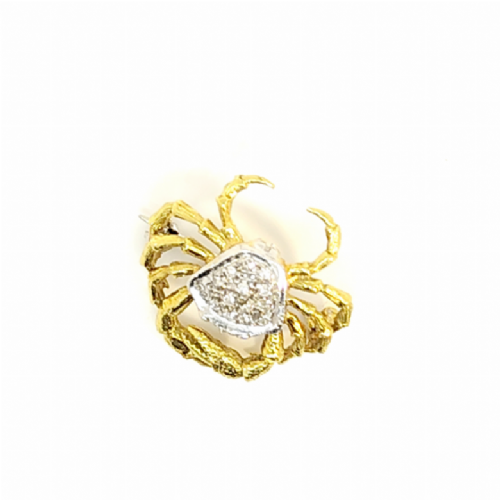  Spilla in oro con diamanti presso Castignoli - Orologeria e gioielleria a Monza