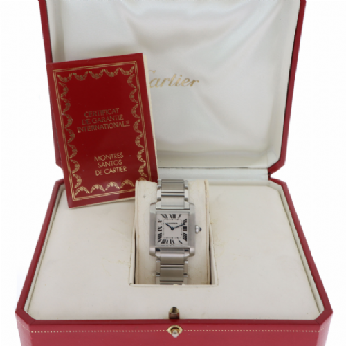 Cartier Tank Française presso Castignoli - Orologeria e gioielleria a Monza