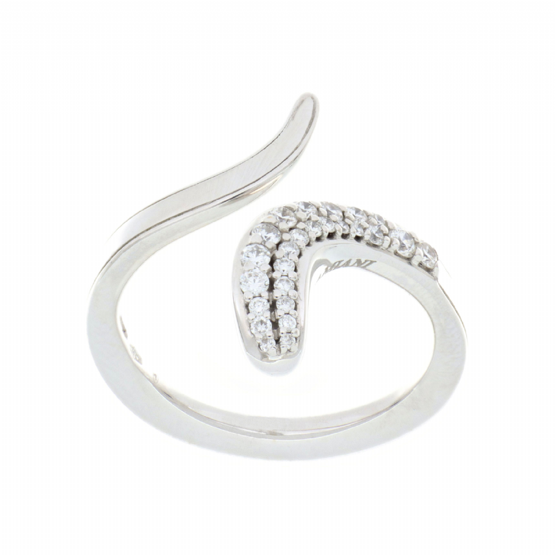  Anello Damiani in oro bianco e diamanti presso Castignoli - Orologeria e gioielleria a Monza