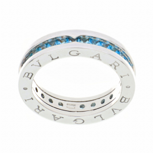  Anello Bulgari in oro bianco e topazi presso Castignoli - Orologeria e gioielleria a Monza