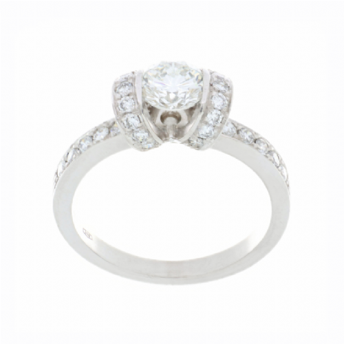  Anello in oro bianco con diamanti presso Castignoli - Orologeria e gioielleria a Monza