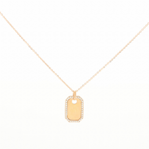  Collana in oro rosa con pendente con diamanti presso Castignoli - Orologeria e gioielleria a Monza