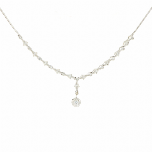  Collana in oro bianco con diamanti presso Castignoli - Orologeria e gioielleria a Monza