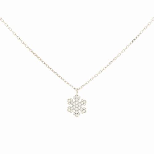  Collana Bulgari in oro bianco con pendete con diamanti presso Castignoli - Orologeria e gioielleria a Monza