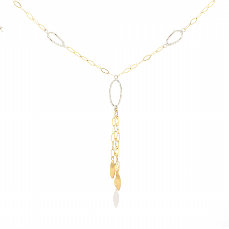  Collana in oro giallo e bianco presso Castignoli - Orologeria e gioielleria a Monza