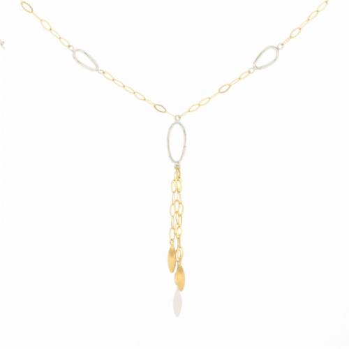  Collana in oro giallo e bianco presso Castignoli - Orologeria e gioielleria a Monza