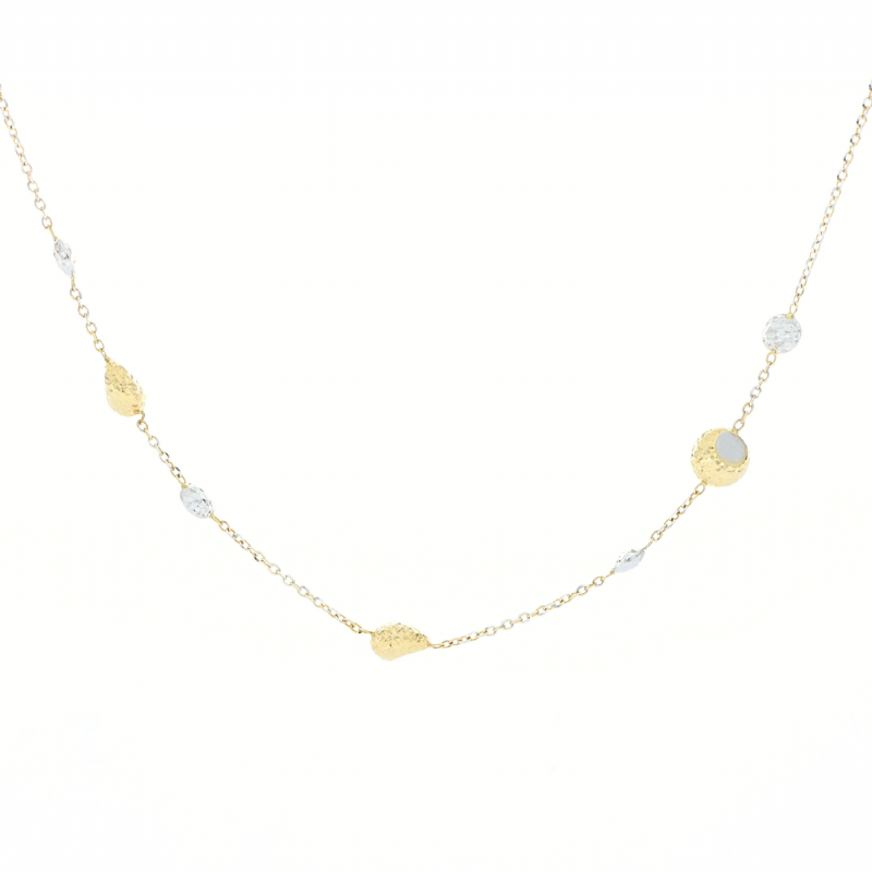  Collana in oro giallo e bianco presso Castignoli - Orologeria e gioielleria a Monza