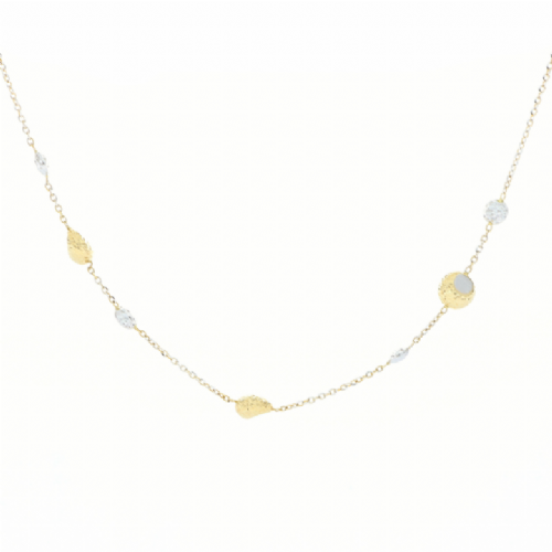  Collana in oro giallo e bianco presso Castignoli - Orologeria e gioielleria a Monza