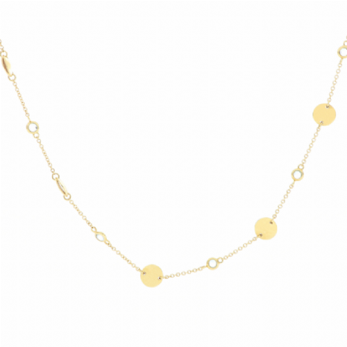 &nbsp;Collana in oro giallo con zirconi presso Castignoli - Orologeria e gioielleria a Monza