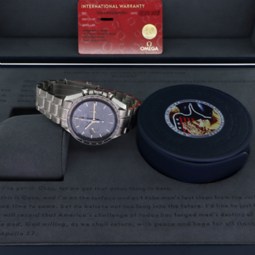 Omega&nbsp;Speedmaster Apollo 17 45esimo Anniversario presso Castignoli - Orologeria e gioielleria a Monza