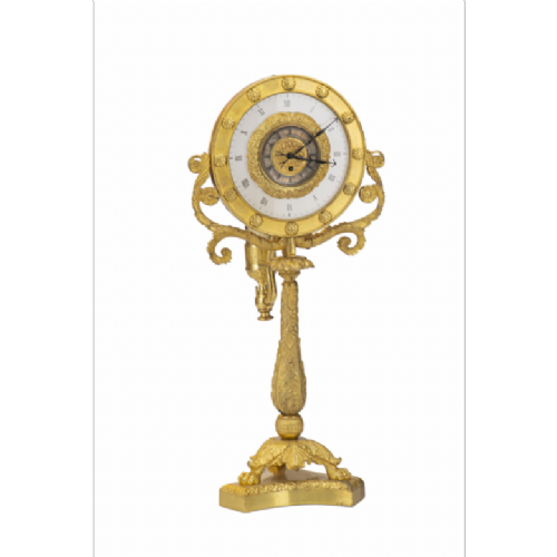  Orologio notturno in bronzo dorato al mercurio presso Castignoli - Orologeria e gioielleria a Monza