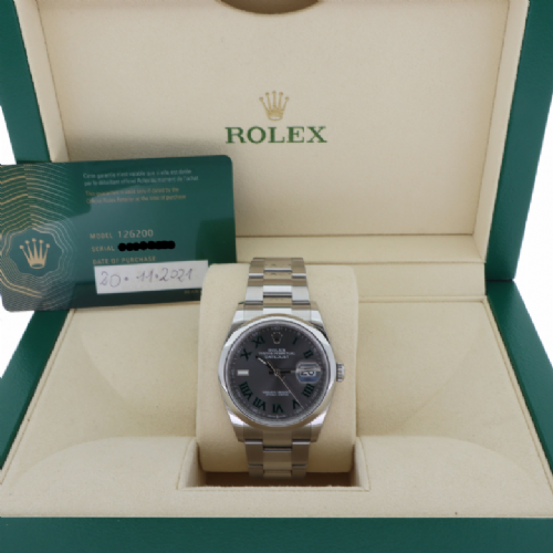 Rolex&nbsp;Datejust 36 presso Castignoli - Orologeria e gioielleria a Monza
