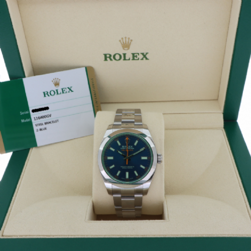 Rolex&nbsp;Milgauss  presso Castignoli - Orologeria e gioielleria a Monza