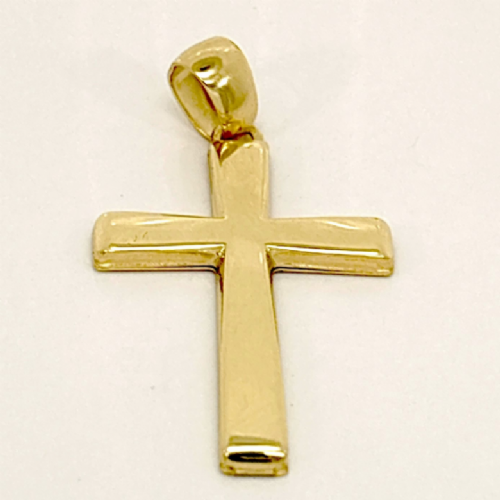 &nbsp;Ciondolo a croce in oro giallo presso Castignoli - Orologeria e gioielleria a Monza