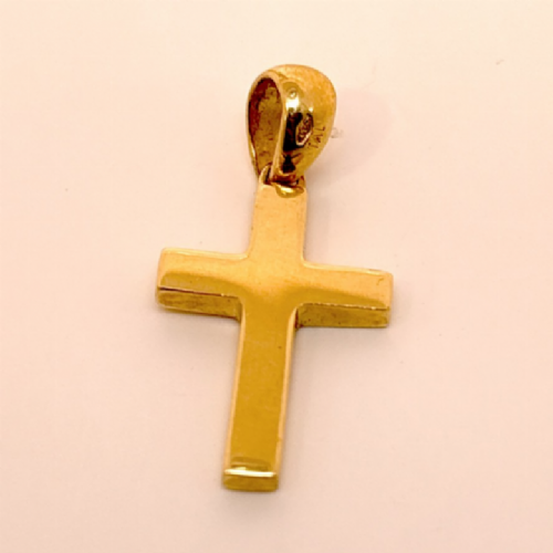 &nbsp;Ciondolo a croce in oro giallo  presso Castignoli - Orologeria e gioielleria a Monza