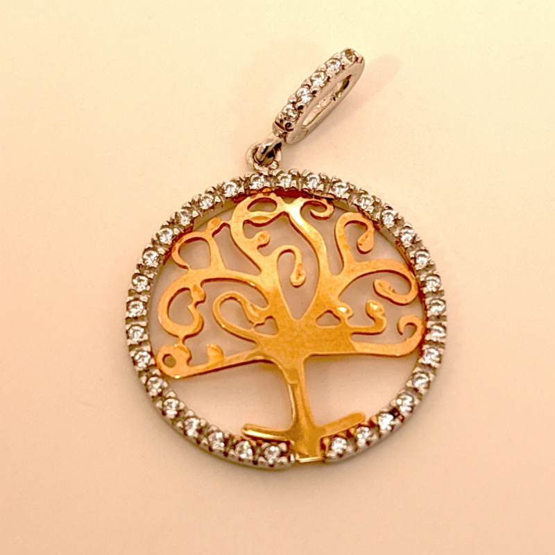 &nbsp;Ciondolo a forma di Albero della Vita presso Castignoli - Orologeria e gioielleria a Monza