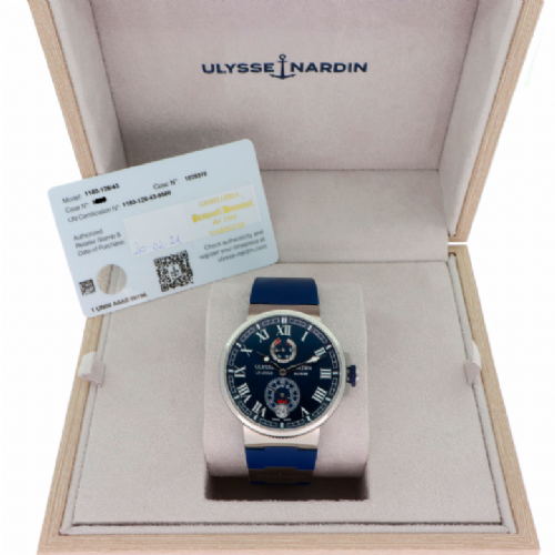 Ulysse Nardin Marine Chronometer Manufacture presso Castignoli - Orologeria e gioielleria a Monza