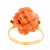  Anello in oro giallo e corallo presso Castignoli - Orologeria e gioielleria a Monza
