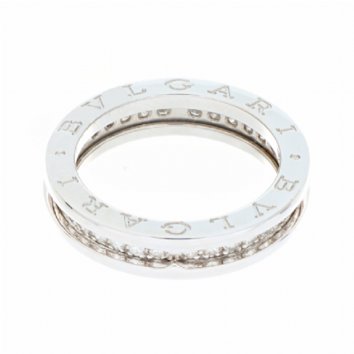  Anello Bulgari in oro bianco e diamanti presso Castignoli - Orologeria e gioielleria a Monza