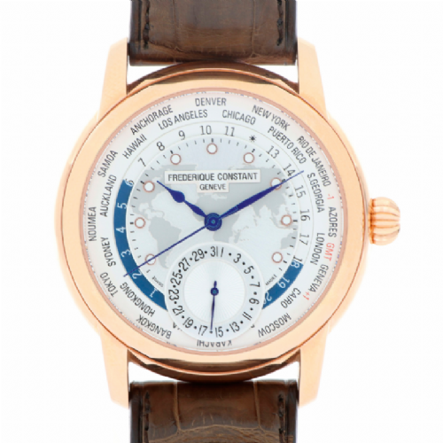 Frederique Constant Manufacture Worldtimer presso Castignoli - Orologeria e gioielleria a Monza