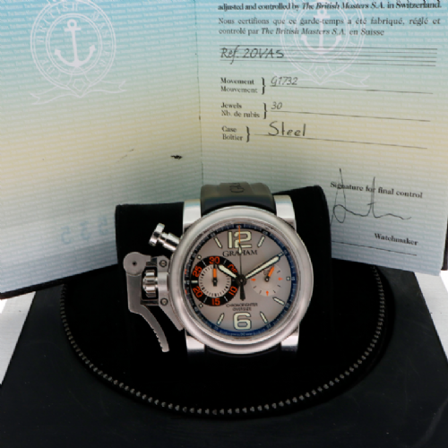 Graham Chronofighter Oversize presso Castignoli - Orologeria e gioielleria a Monza