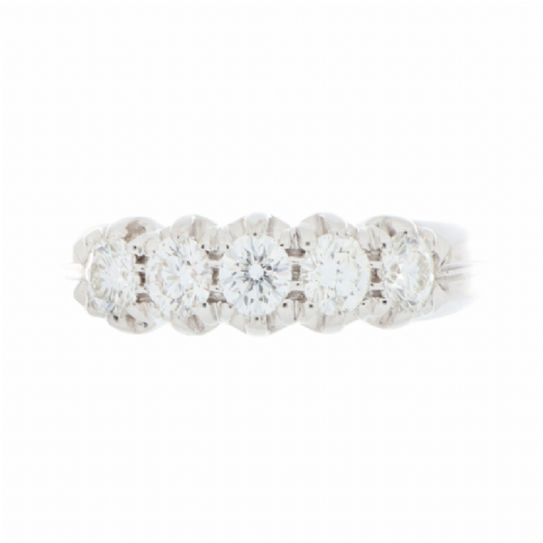  Anello Giorgio Visconti in oro bianco e diamanti presso Castignoli - Orologeria e gioielleria a Monza