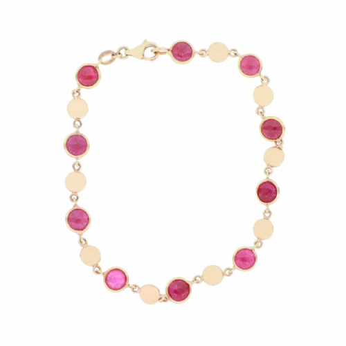  Bracciale in oro rosa e rubini presso Castignoli - Orologeria e gioielleria a Monza