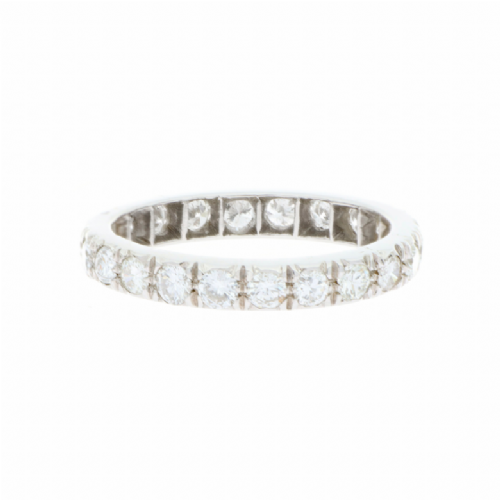  Anello in oro bianco con diamanti presso Castignoli - Orologeria e gioielleria a Monza