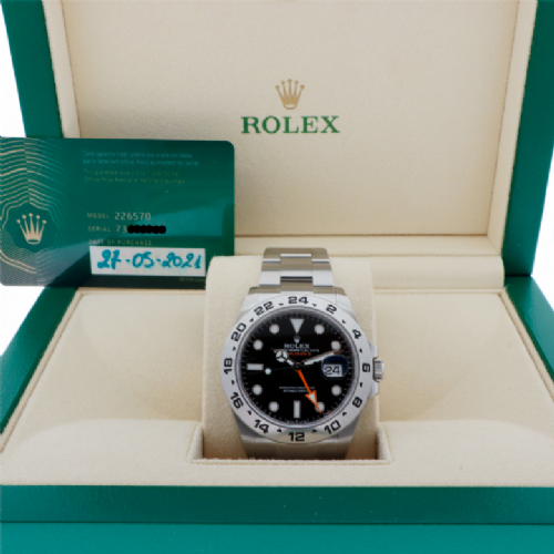 Rolex Explorer II presso Castignoli - Orologeria e gioielleria a Monza